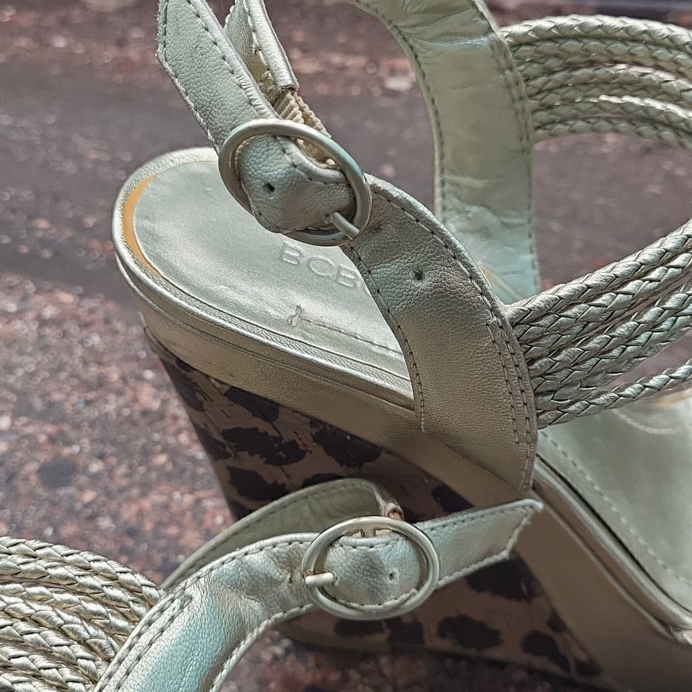 BCBGeneration Leopard Wedges  - Picture 10 of 10